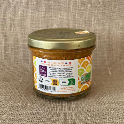 Délice de Truite - Carotte, gingembre et cardamome BIO