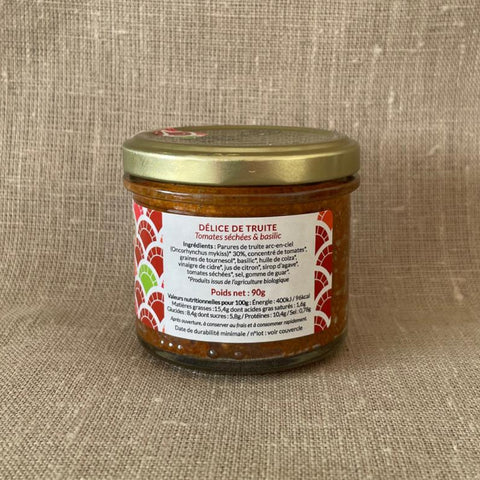 Délice de Truite - Tomates séchées & basilic BIO
