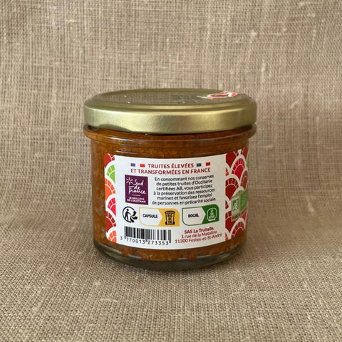 Délice de Truite - Tomates séchées & basilic BIO