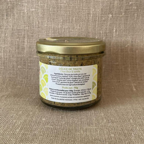 Délice de Truite - Chou-fleur & vanille BIO