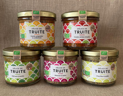 Délice de Truite - Tomates séchées & basilic BIO