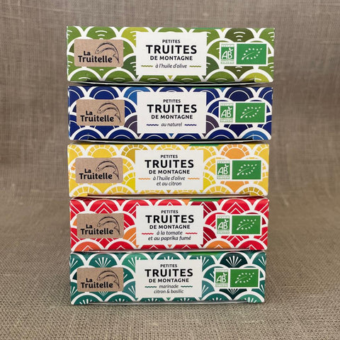 Truites de montagne à l'huile d'olive et au citron